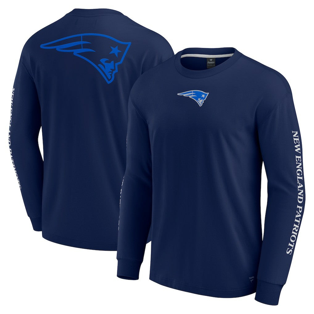 Unisex Elements Strive Long Sleeve T-Shirt - New England Patriots