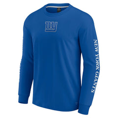 Unisex Elements Strive Long Sleeve T-Shirt - New York Giants