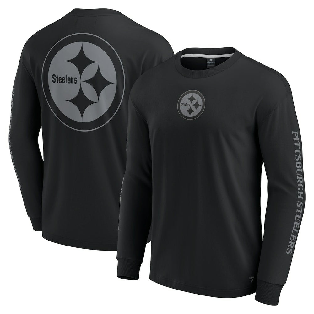 Unisex Elements Strive Long Sleeve T-Shirt - Pittsburgh Steelers