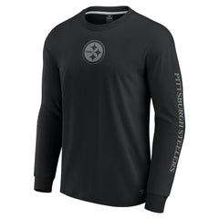 Unisex Elements Strive Long Sleeve T-Shirt - Pittsburgh Steelers