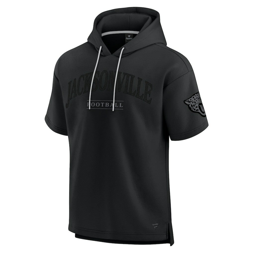 Unisex Elements Ready Short Sleeve Pullover Hoodie - Jacksonville Jaguars