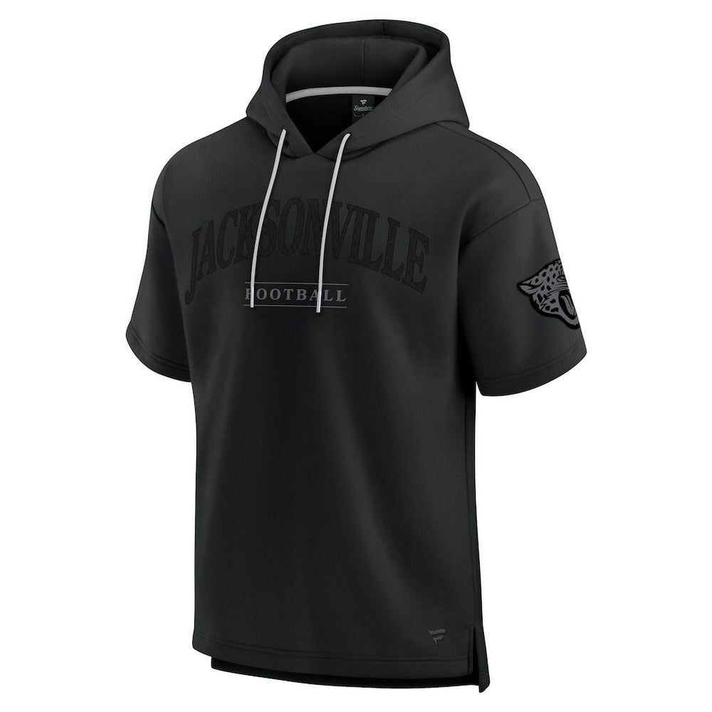 Unisex Elements Ready Short Sleeve Pullover Hoodie - Jacksonville Jaguars