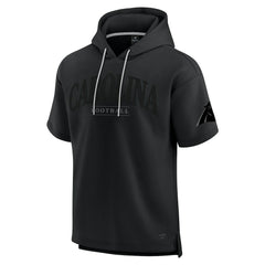 Unisex Elements Ready Short Sleeve Pullover Hoodie - Carolina Panthers