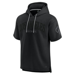 Unisex Elements Ready Short Sleeve Pullover Hoodie - Los Angeles Rams