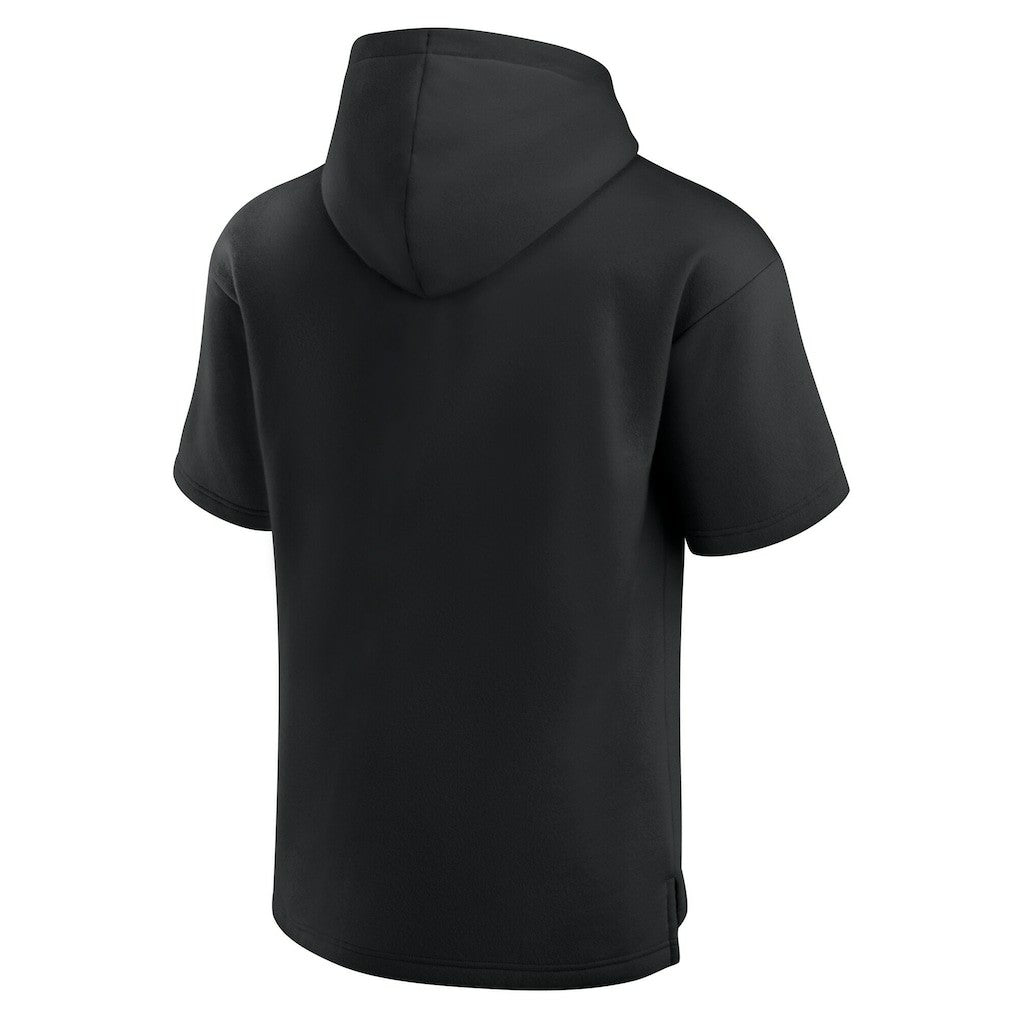 Unisex Elements Ready Short Sleeve Pullover Hoodie - New Orleans Saints
