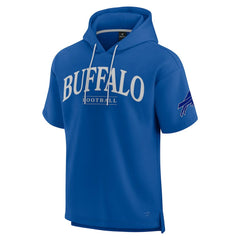Unisex Elements Ready Short Sleeve Pullover Hoodie - Buffalo Bills
