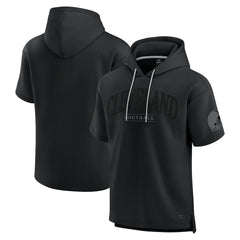 Unisex Elements Ready Short Sleeve Pullover Hoodie - Cleveland Browns