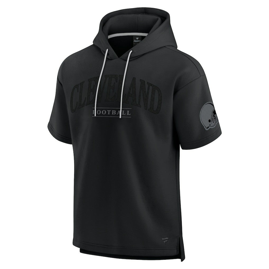 Unisex Elements Ready Short Sleeve Pullover Hoodie - Cleveland Browns