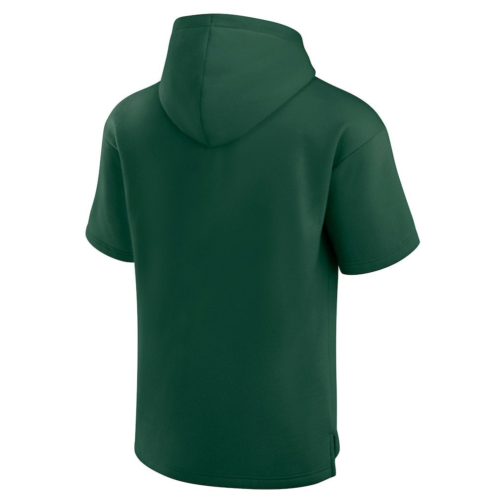 Unisex Elements Ready Short Sleeve Pullover Hoodie - Green Bay Packers