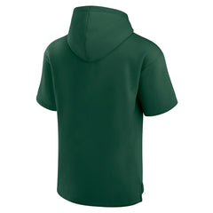 Unisex Elements Ready Short Sleeve Pullover Hoodie - Green Bay Packers