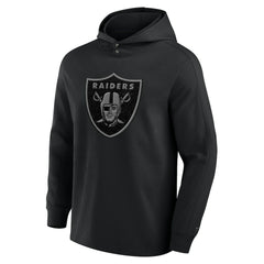 Elements Blaze Tri-Blend Long Sleeve Hoodie T-Shirt - Las Vegas Raiders