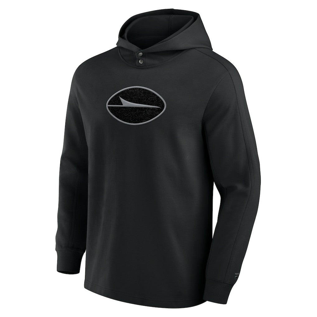 Elements Blaze Tri-Blend Long Sleeve Hoodie T-Shirt - New York Jets