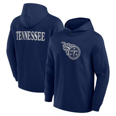 Elements Blaze Tri-Blend Long Sleeve Hoodie T-Shirt - Tennessee Titans