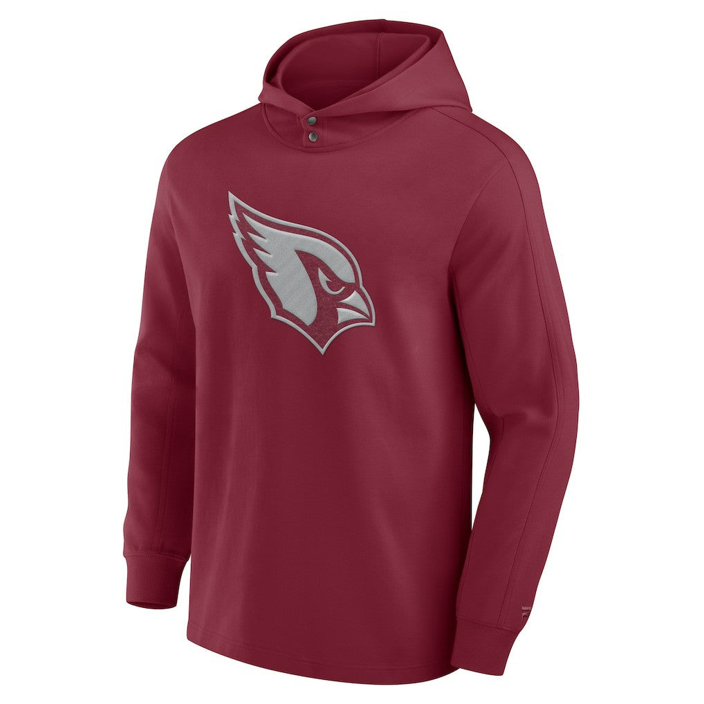Elements Blaze Tri-Blend Long Sleeve Hoodie T-Shirt - Arizona Cardinals