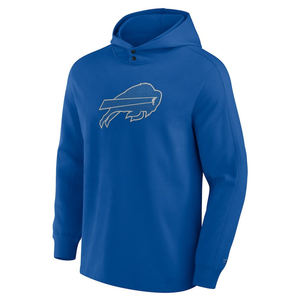 Elements Blaze Tri-Blend Long Sleeve Hoodie T-Shirt - Buffalo Bills
