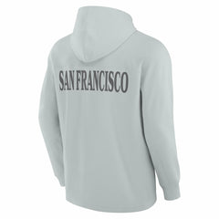 Elements Blaze Tri-Blend Long Sleeve Hoodie T-Shirt - San Francisco 49ers