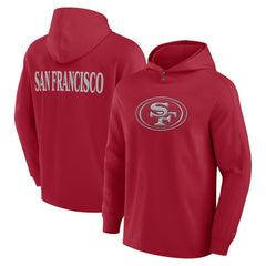 Elements Blaze Tri-Blend Long Sleeve Hoodie T-Shirt - San Francisco 49ers