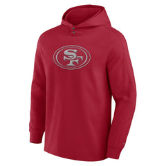 Elements Blaze Tri-Blend Long Sleeve Hoodie T-Shirt - San Francisco 49ers