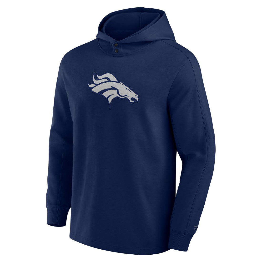 Elements Blaze Tri-Blend Long Sleeve Hoodie T-Shirt - Denver Broncos