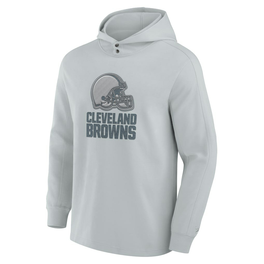 Elements Blaze Tri-Blend Long Sleeve Hoodie T-Shirt - Cleveland Browns