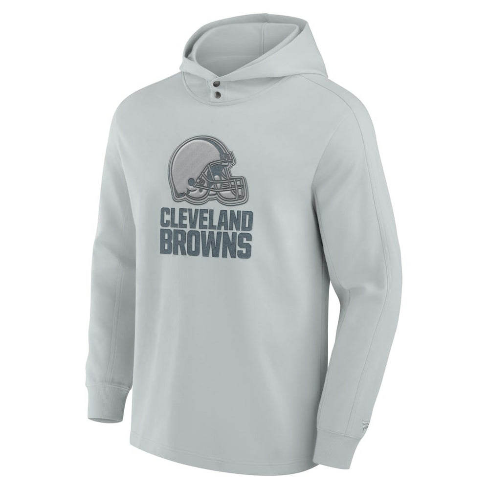 Elements Blaze Tri-Blend Long Sleeve Hoodie T-Shirt - Cleveland Browns
