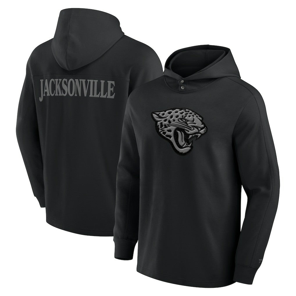 Elements Blaze Tri-Blend Long Sleeve Hoodie T-Shirt - Jacksonville Jaguars