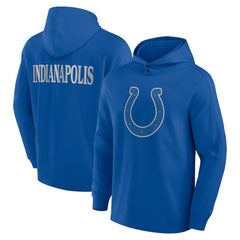 Elements Blaze Tri-Blend Long Sleeve Hoodie T-Shirt - Indianapolis Colts