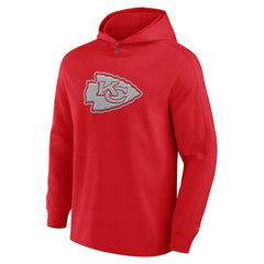 Elements Blaze Tri-Blend Long Sleeve Hoodie T-Shirt - Kansas City Chiefs