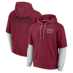 Unisex Sleek Elements Pullover Hoodie - Washington Commanders