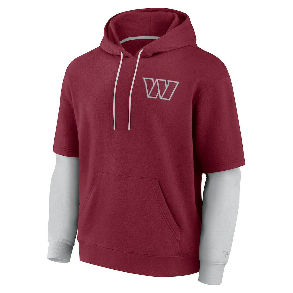 Unisex Sleek Elements Pullover Hoodie - Washington Commanders