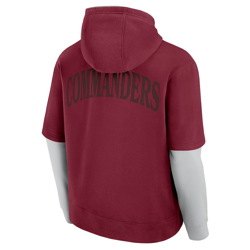 Unisex Sleek Elements Pullover Hoodie - Washington Commanders