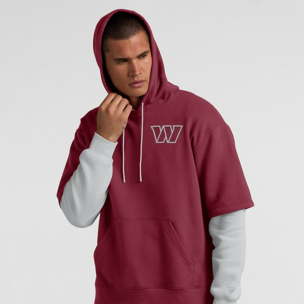 Unisex Sleek Elements Pullover Hoodie - Washington Commanders