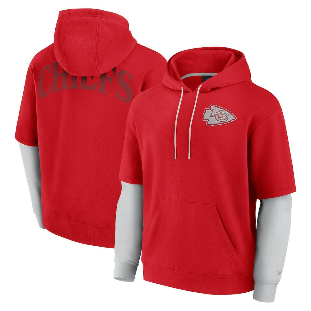 Unisex Sleek Elements Pullover Hoodie - Kansas City Chiefs