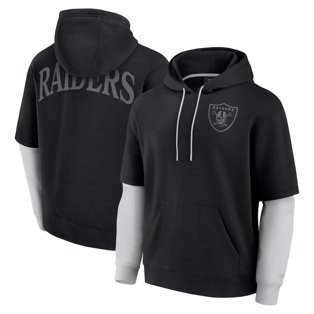 Unisex Sleek Elements Pullover Hoodie - Las Vegas Raiders