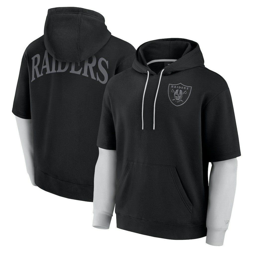 Unisex Sleek Elements Pullover Hoodie - Las Vegas Raiders