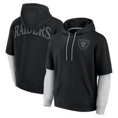 Unisex Sleek Elements Pullover Hoodie - Las Vegas Raiders