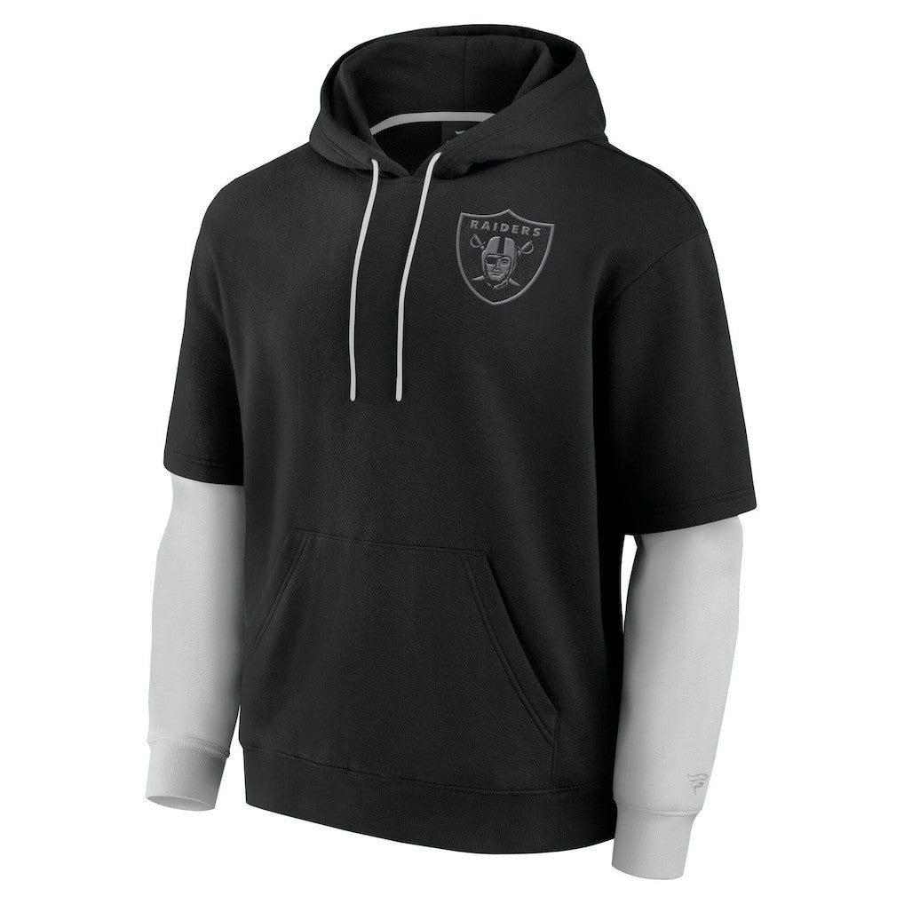 Unisex Sleek Elements Pullover Hoodie - Las Vegas Raiders
