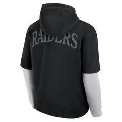 Unisex Sleek Elements Pullover Hoodie - Las Vegas Raiders