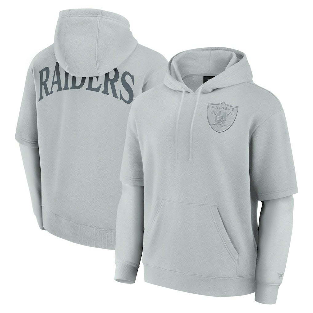 Unisex Sleek Elements Pullover Hoodie - Las Vegas Raiders