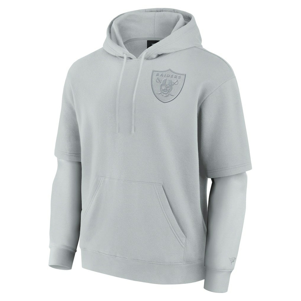 Unisex Sleek Elements Pullover Hoodie - Las Vegas Raiders