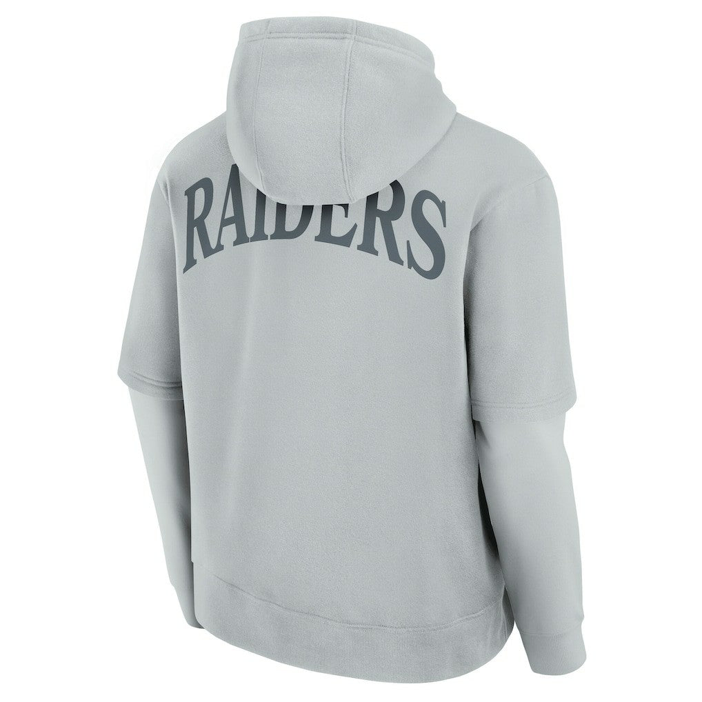 Unisex Sleek Elements Pullover Hoodie - Las Vegas Raiders