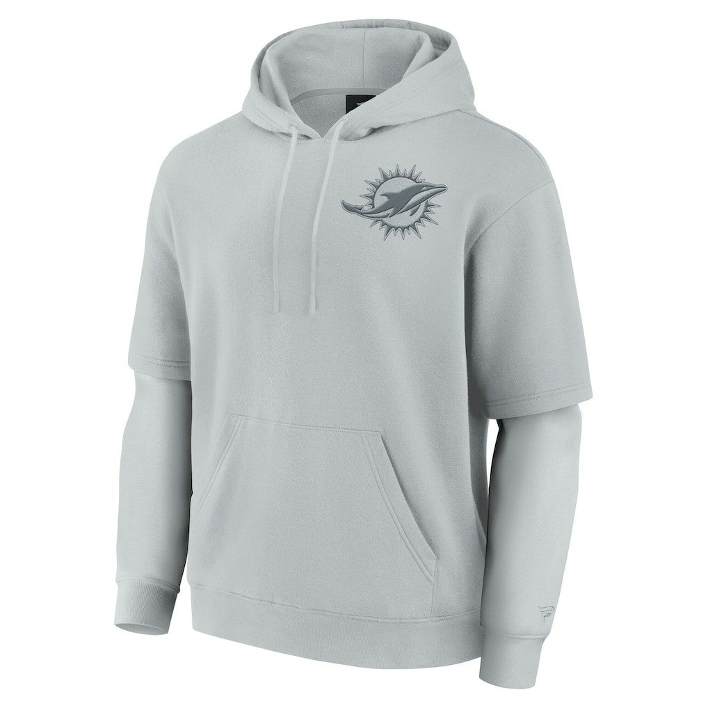 Unisex Sleek Elements Pullover Hoodie - Miami Dolphins