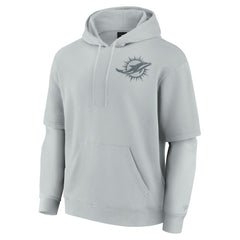 Unisex Sleek Elements Pullover Hoodie - Miami Dolphins