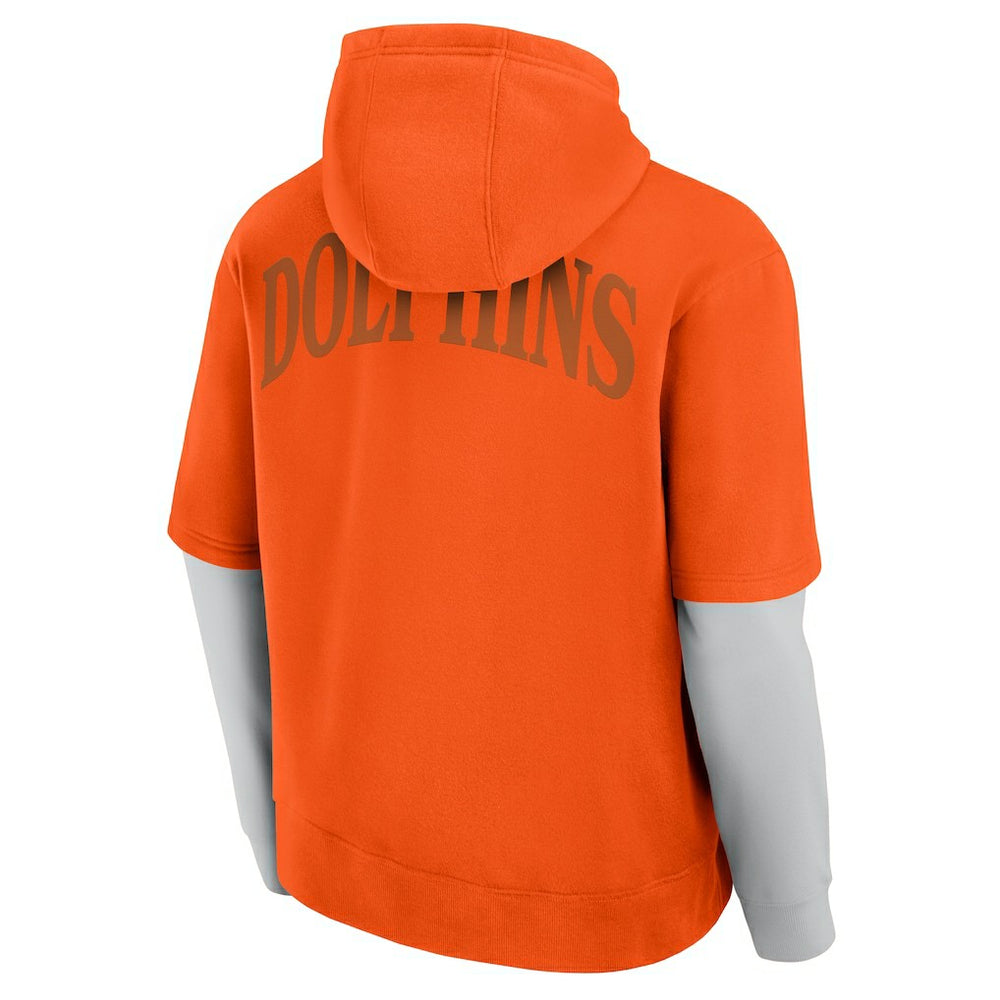 Unisex Sleek Elements Pullover Hoodie - Miami Dolphins