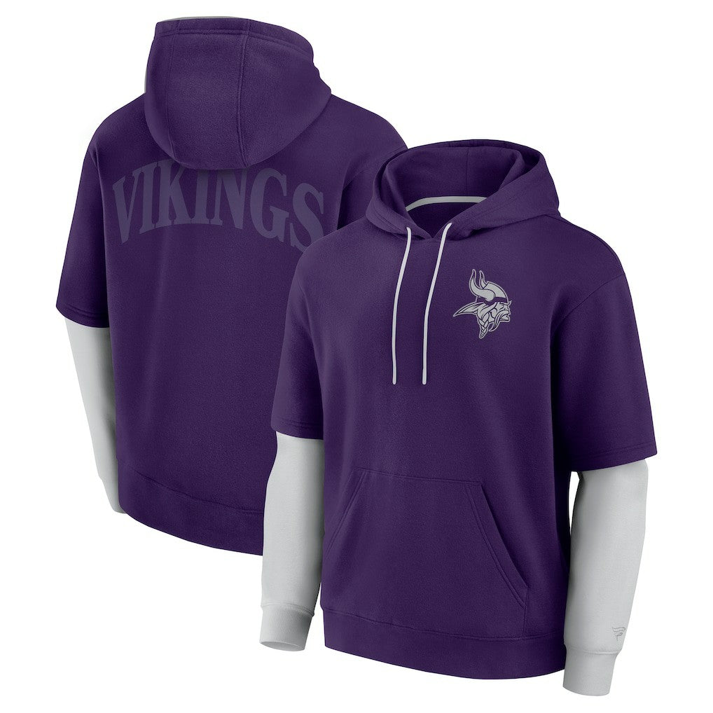 Unisex Sleek Elements Pullover Hoodie - Minnesota Vikings