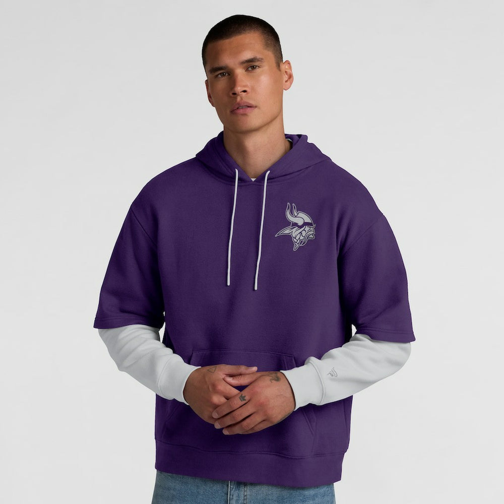 Unisex Sleek Elements Pullover Hoodie - Minnesota Vikings