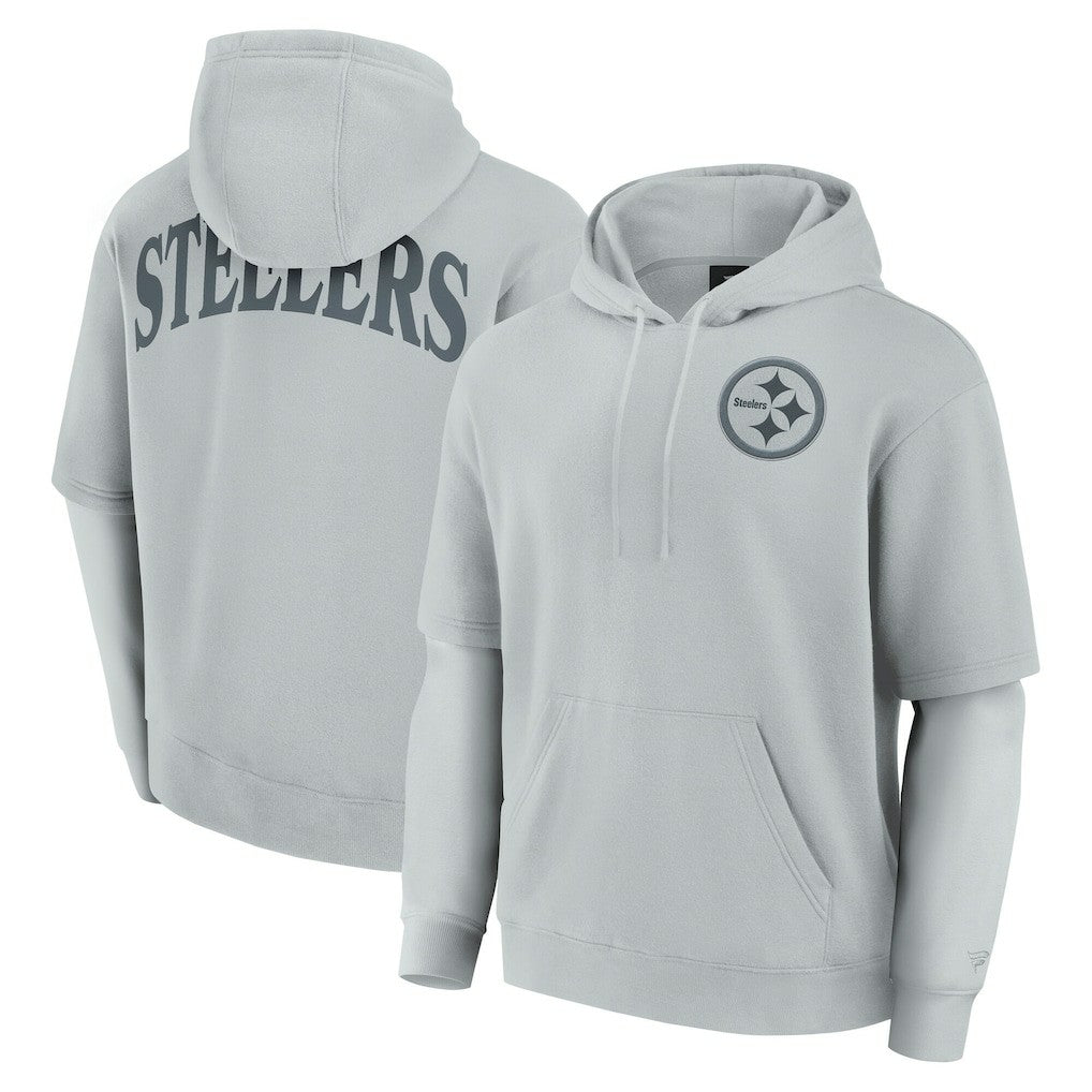 Unisex Sleek Elements Pullover Hoodie - Pittsburgh Steelers