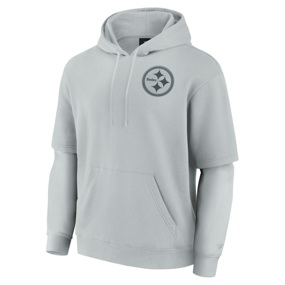 Unisex Sleek Elements Pullover Hoodie - Pittsburgh Steelers