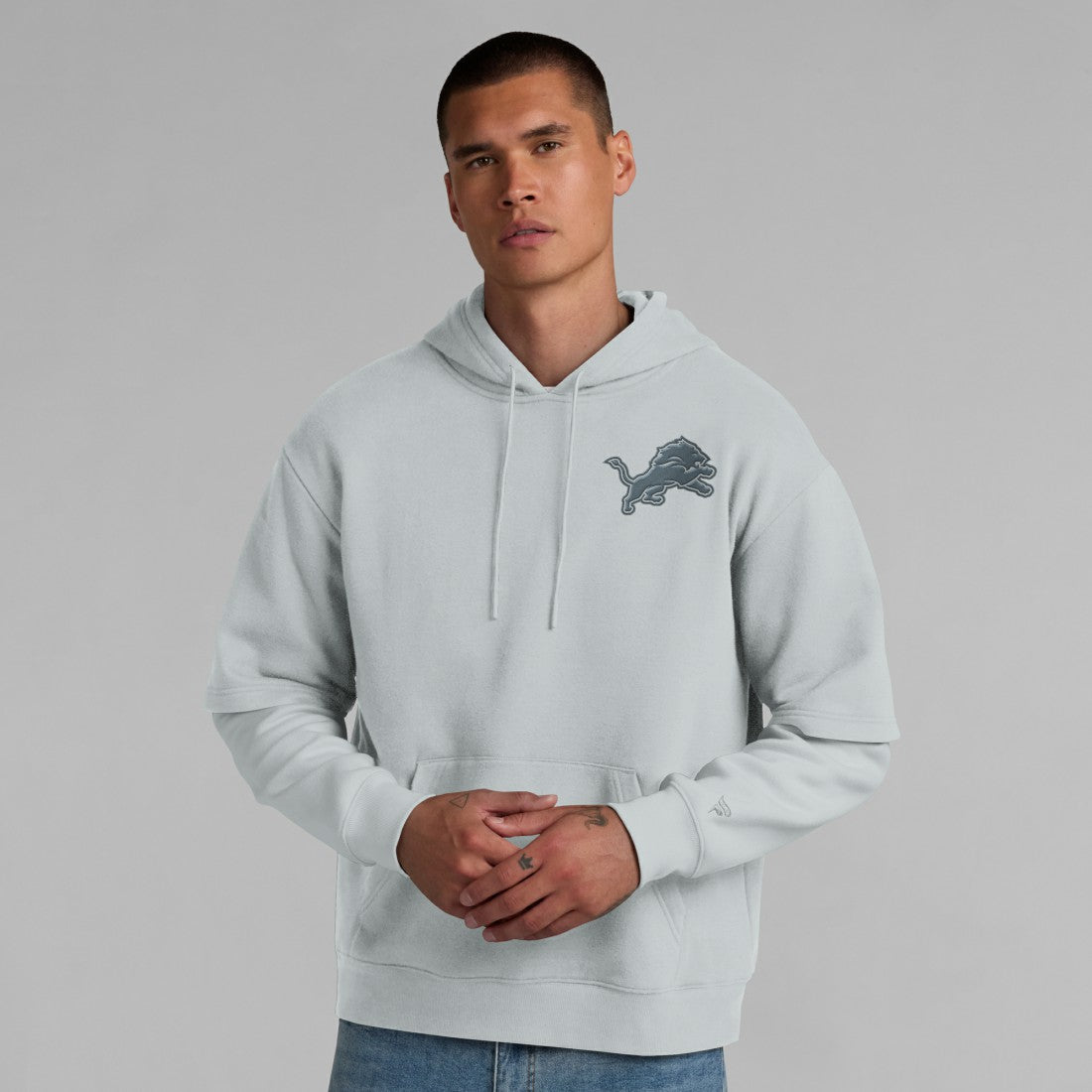 Unisex Sleek Elements Pullover Hoodie - Detroit Lions