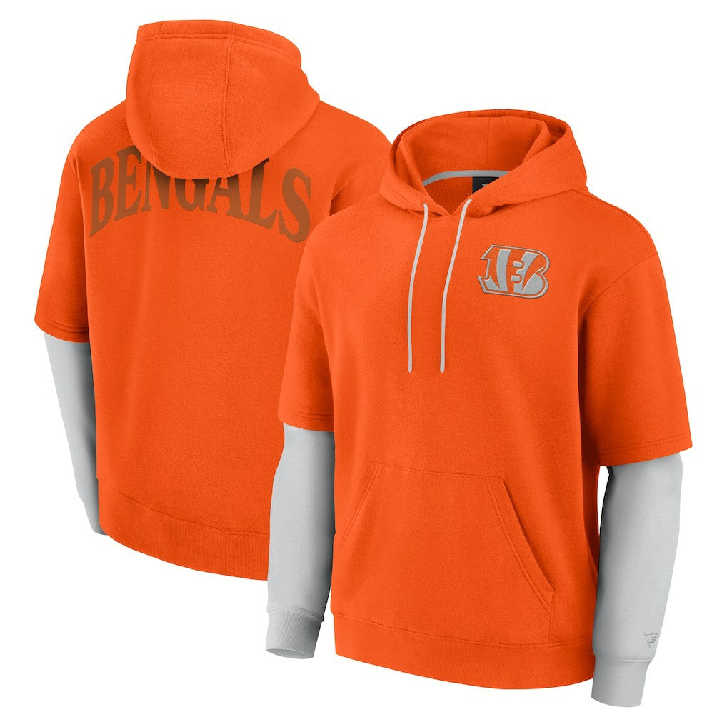 Unisex Sleek Elements Pullover Hoodie - Cincinnati Bengals